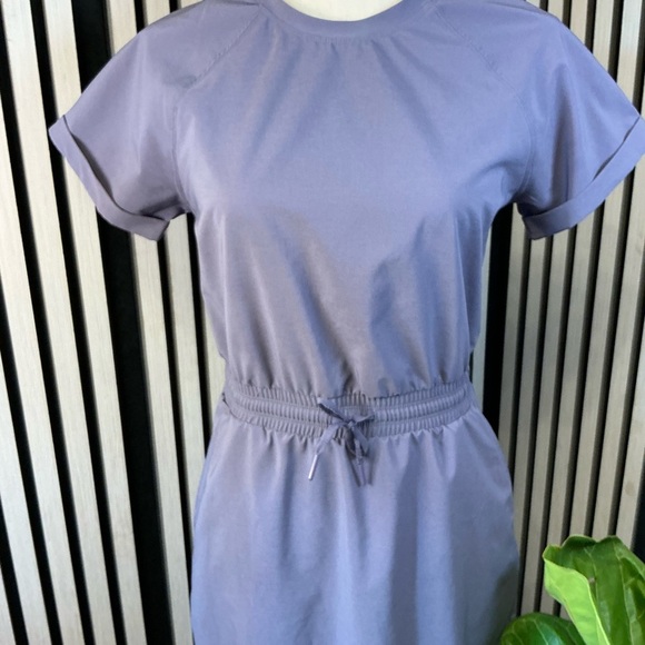 The North Face Lavender Mini Dress with Pockets Sz S - Picture 2 of 7